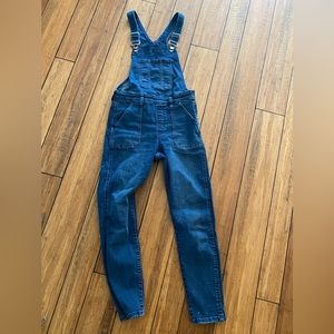 Womens Gap skinny fit overalls small